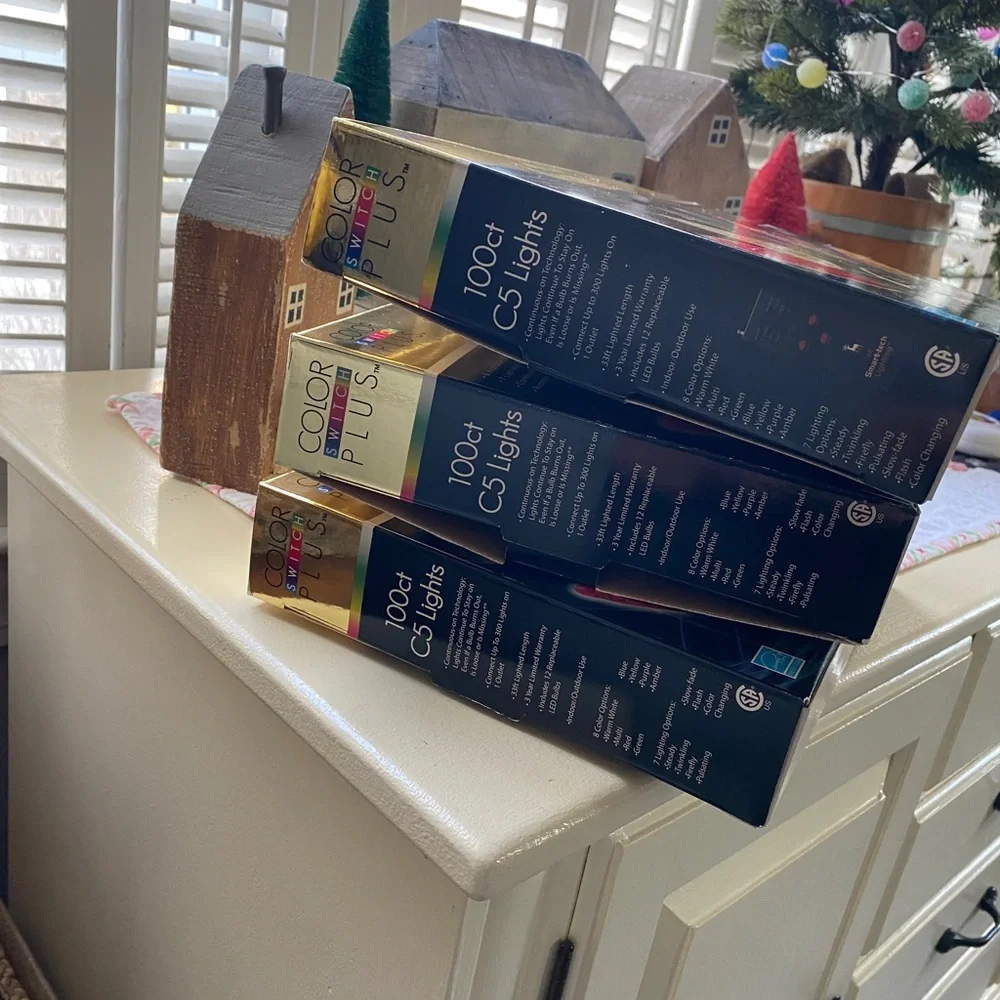 New in Box Christmas lights